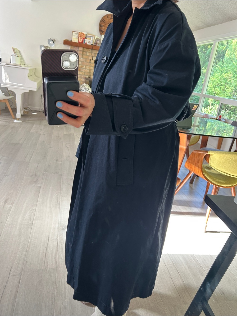 97% cottonZara trench Coat (oversized)